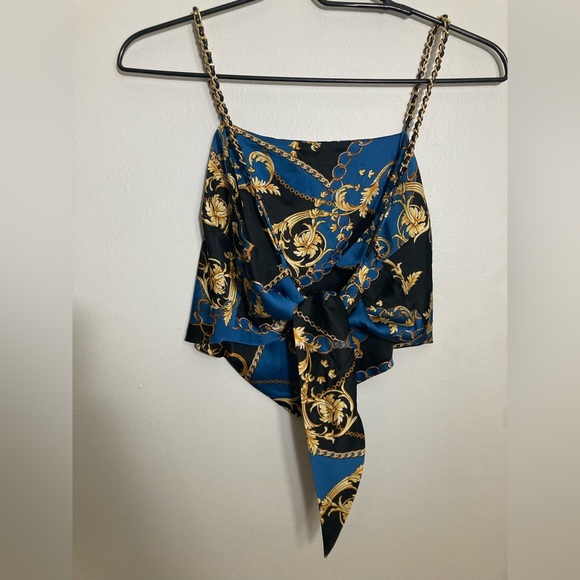 Just Polly bandana top, size small - Picture 2 of 5